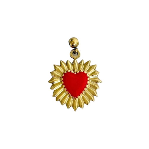 Rood hart bedel