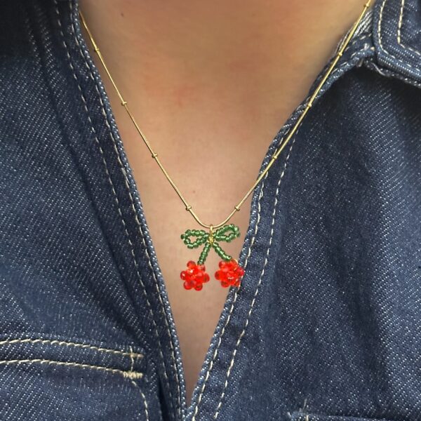 Cherry necklace