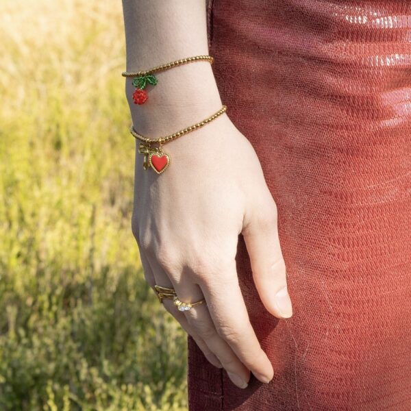 Cherry bracelet