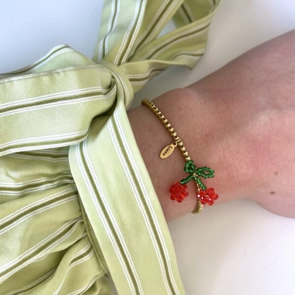 Cherry bracelet