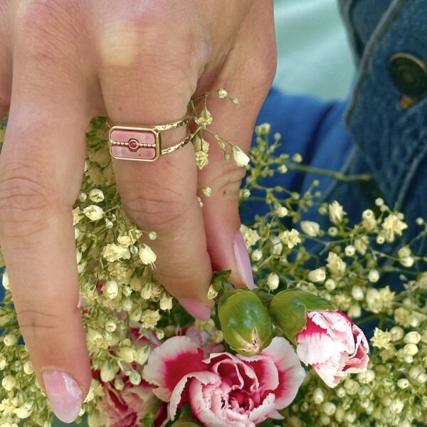 Pink ring