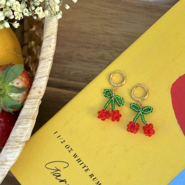 Cherry earrings