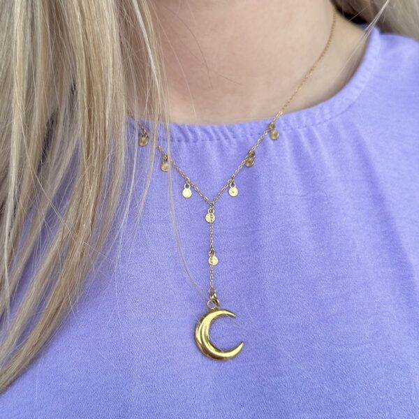 Moon necklace